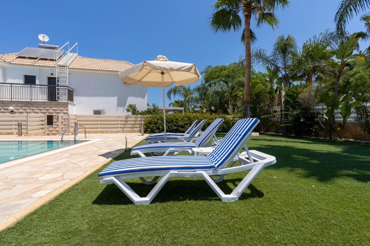 Lime 3-Bedroom Villa In Protaras Exterior foto